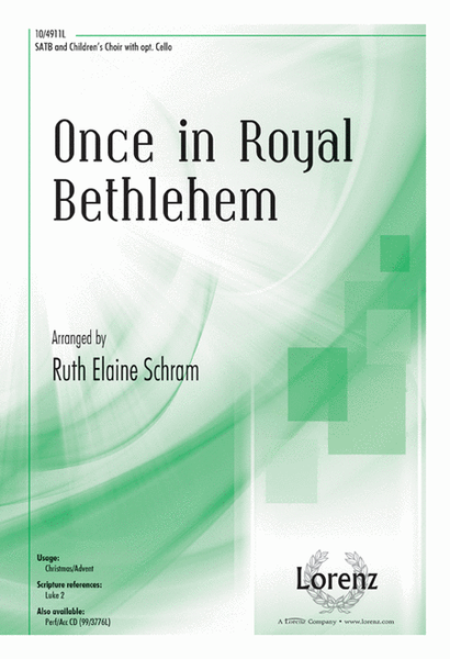 Once in Royal Bethlehem image number null