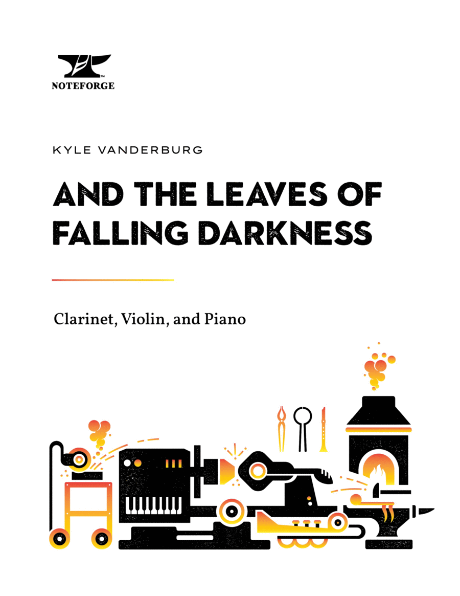 and the Leaves of Falling Darkness Clarinet scores gallery preview page 1