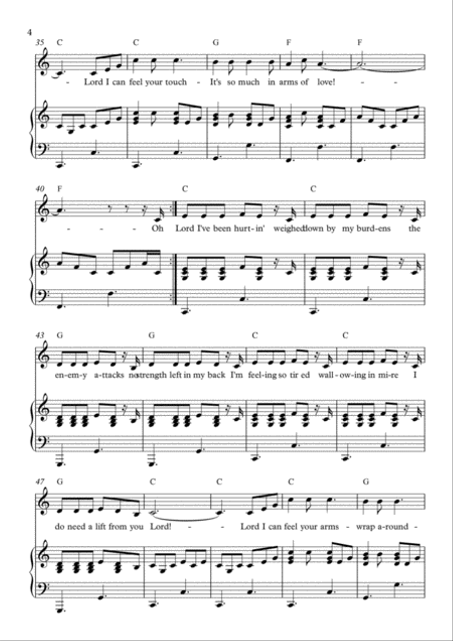 Arms Of Love Arms Of Love Voice scores gallery preview page 4