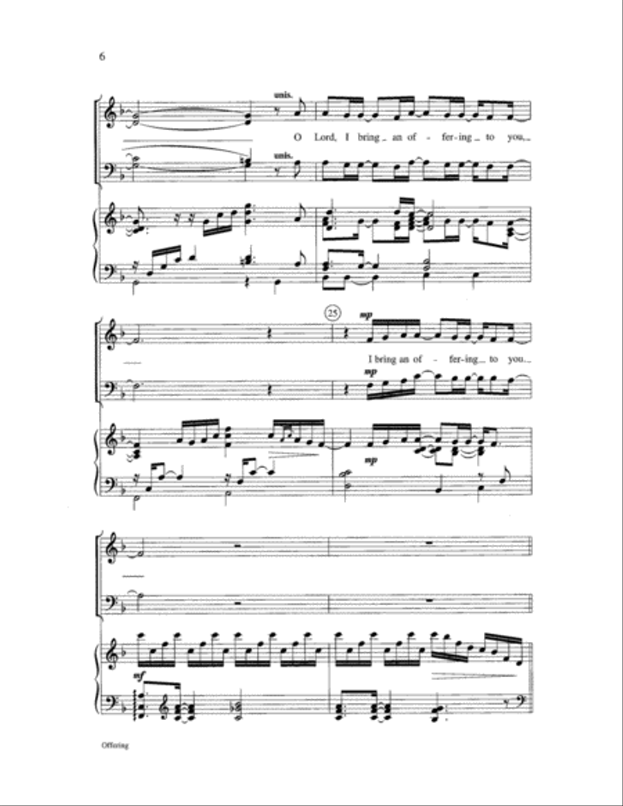 Offering 4-Part scores gallery preview page 6
