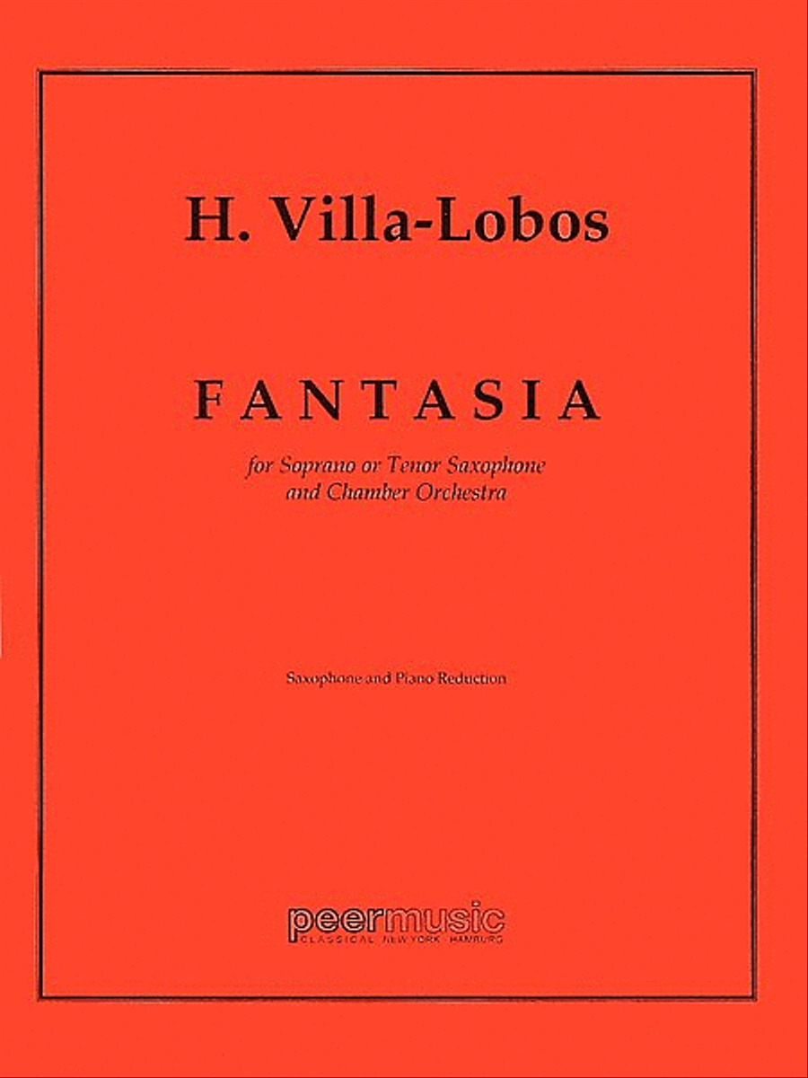 Fantasia Tenor Saxophone scores gallery preview page 1