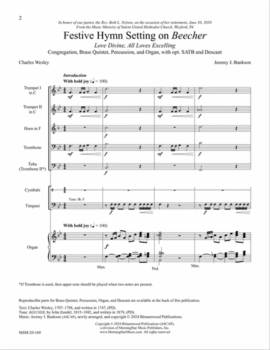 BEECHER 4-Part scores gallery preview page 4