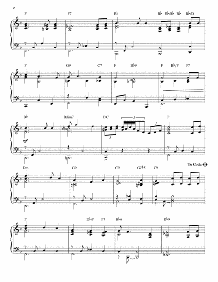 There Will Be Peace In The Valley For Me [Jazz version] (arr. Brent Edstrom) by Thomas A. Dorsey Piano Solo - Digital Sheet Music