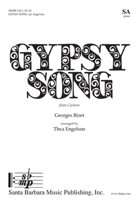 Book cover for Gypsy Song - SA Octavo
