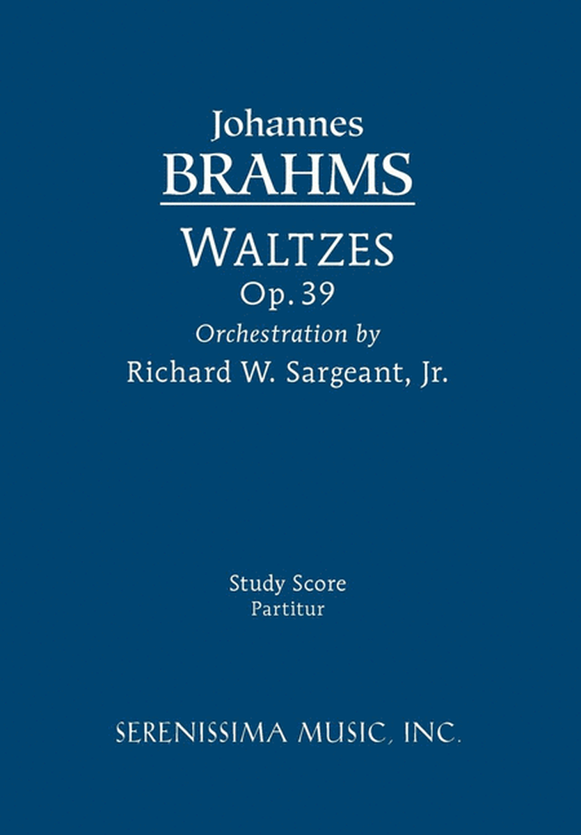 Waltzes, Op.39