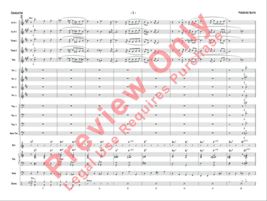 Yardbird Suite Jazz Ensemble scores gallery preview page 5