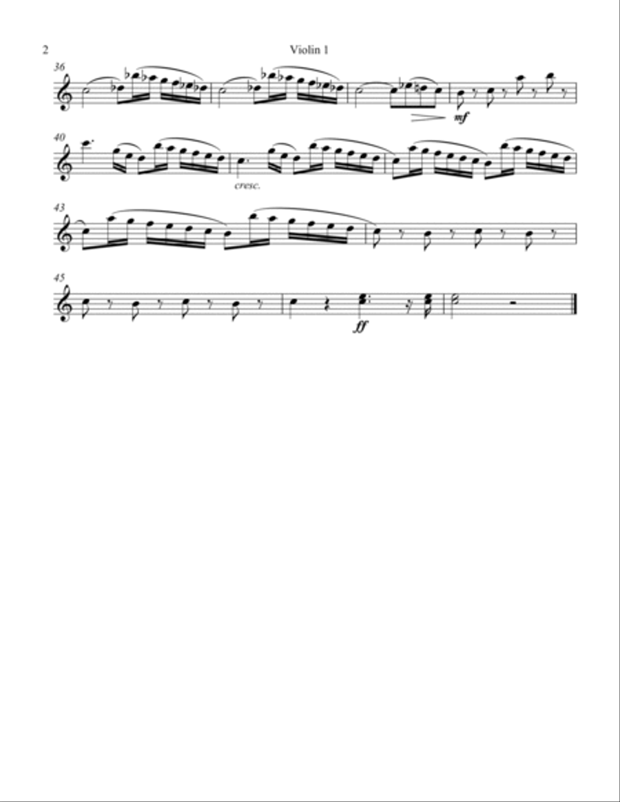 Duo de Paganini String Duet scores gallery preview page 4