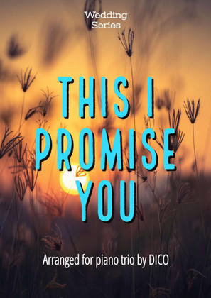 Book cover for This I Promise You