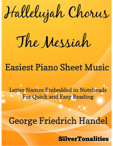 Hallelujah Chorus Easiest Piano Sheet Music
