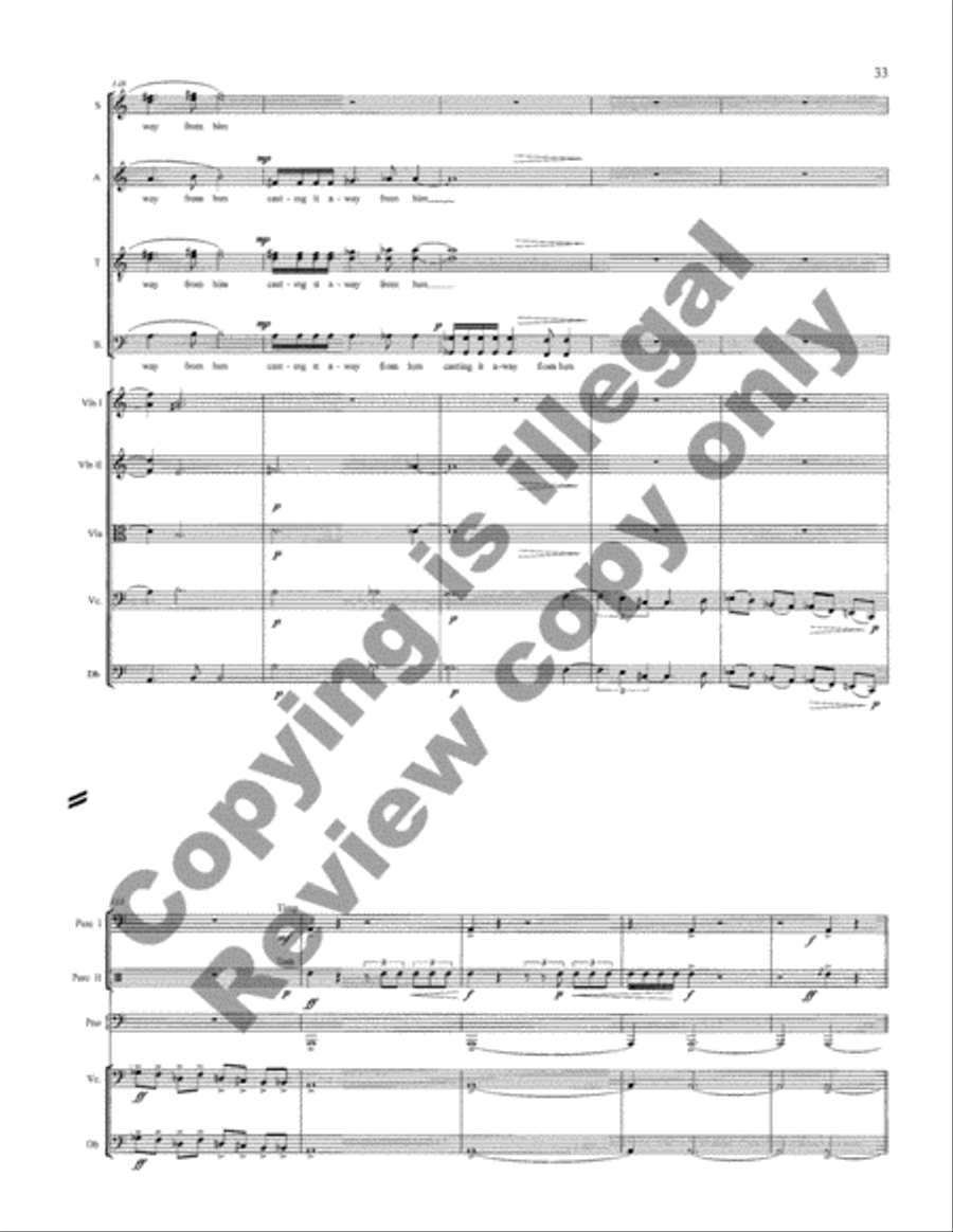 Canticles (Study Score) Choir scores gallery preview page 21