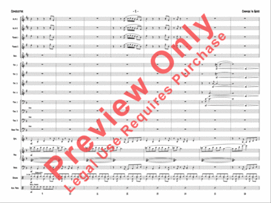 Change Is Good Jazz Ensemble scores gallery preview page 5