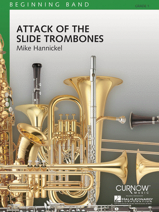 Book cover for Attack of the Slide Trombones