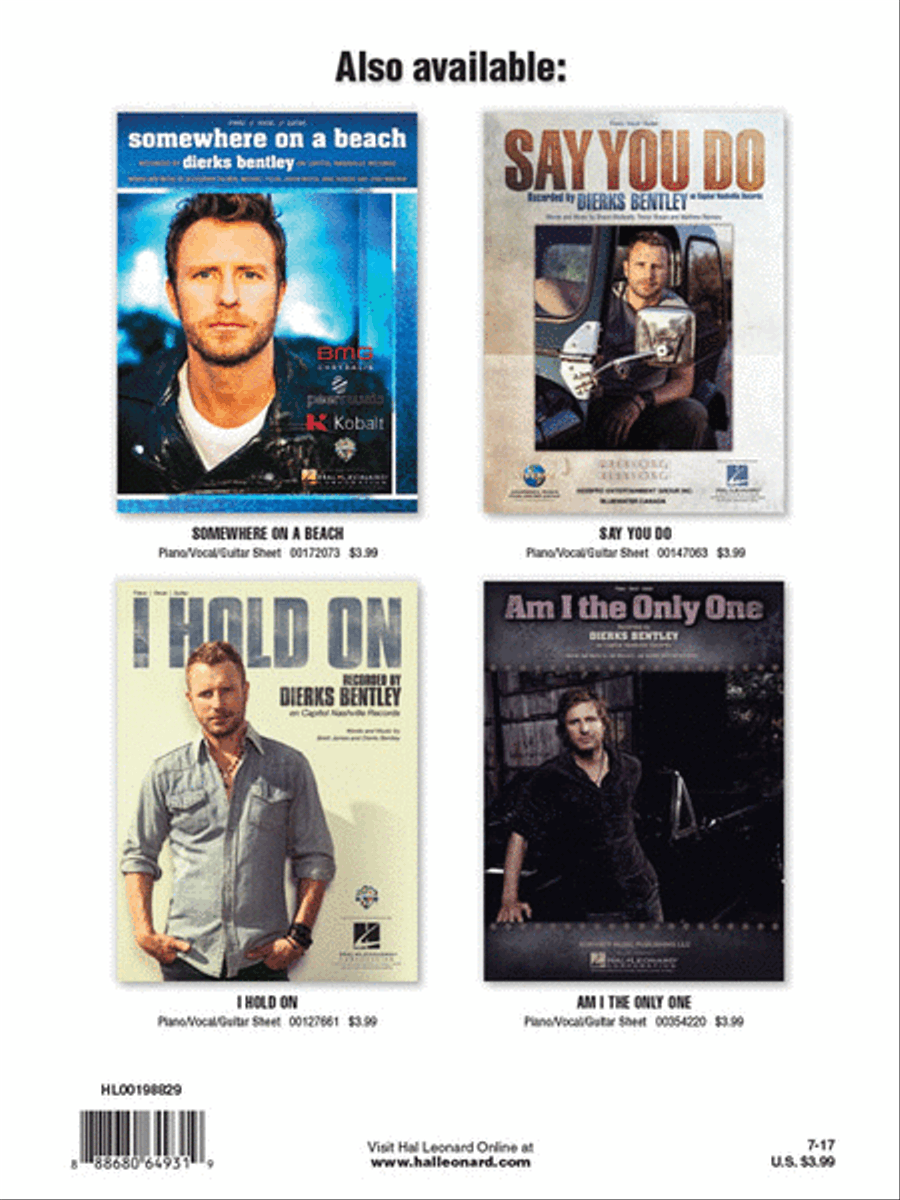 Different for Girls Piano, Vocal, Guitar scores gallery preview page 3