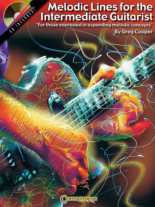 Book cover for Melodic Lines for the Intermediate Guitarist