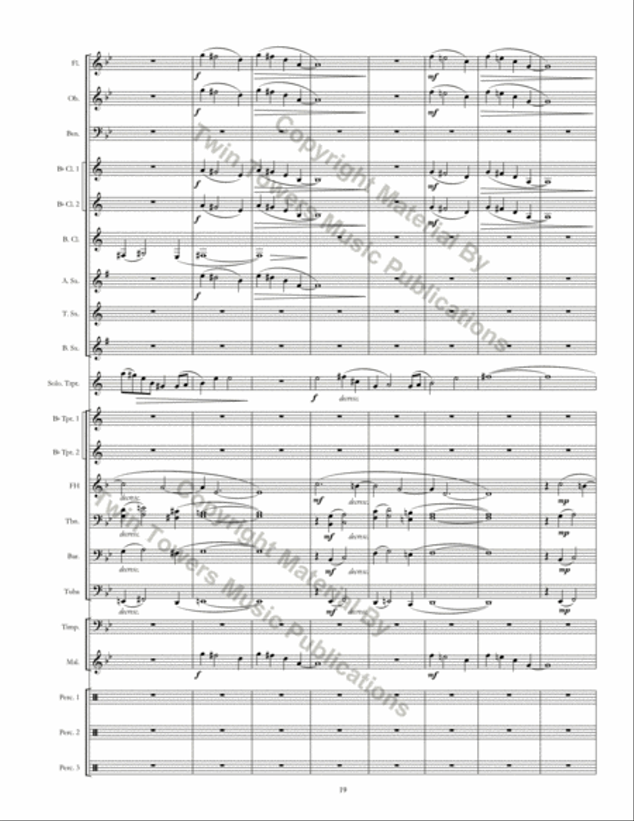 Sinfonia Concert Band scores gallery preview page 20