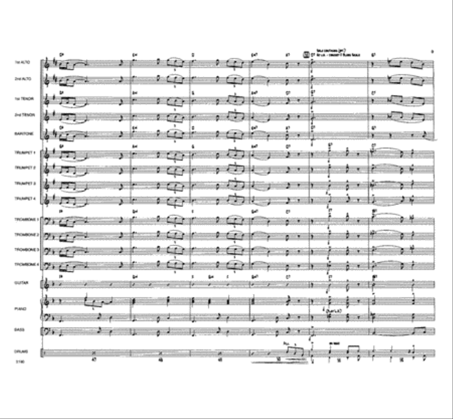 Away In A Manger Jazz Ensemble scores gallery preview page 8