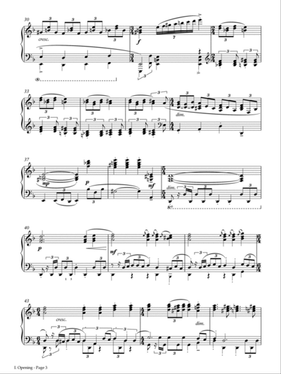 A game of chess Piano Solo scores gallery preview page 6