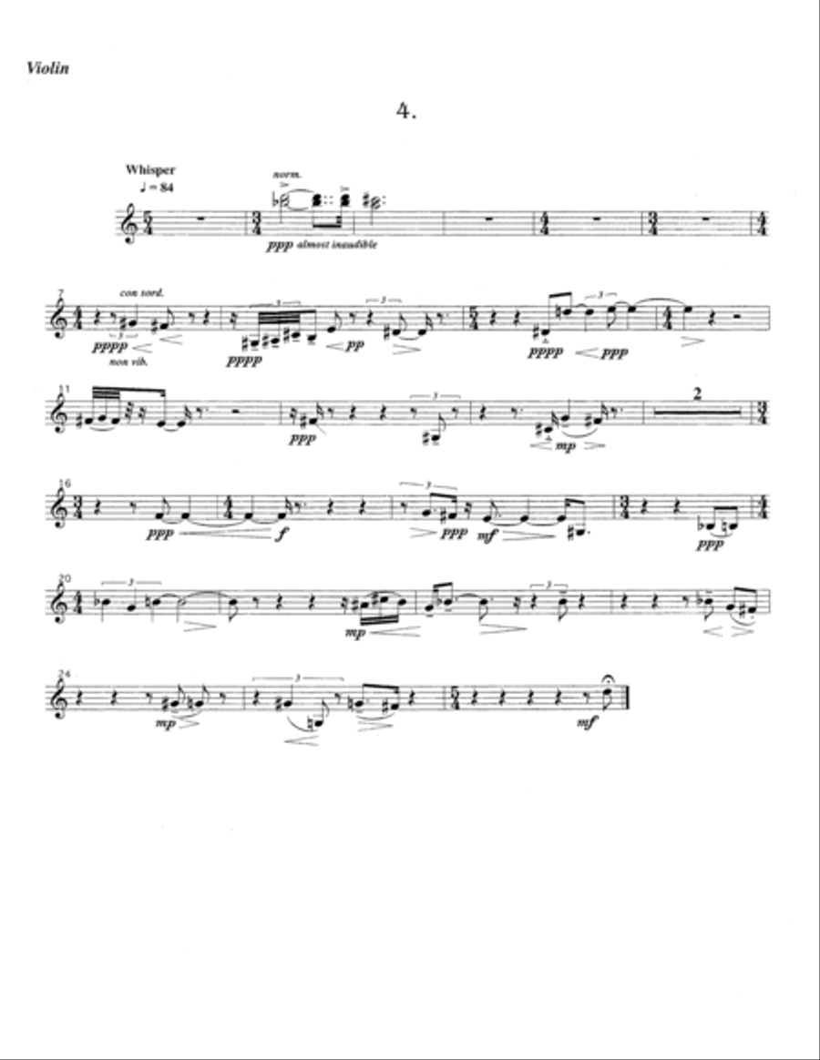Jamaica's Songs (Downloadable String Parts) Set of Parts scores gallery preview page 6