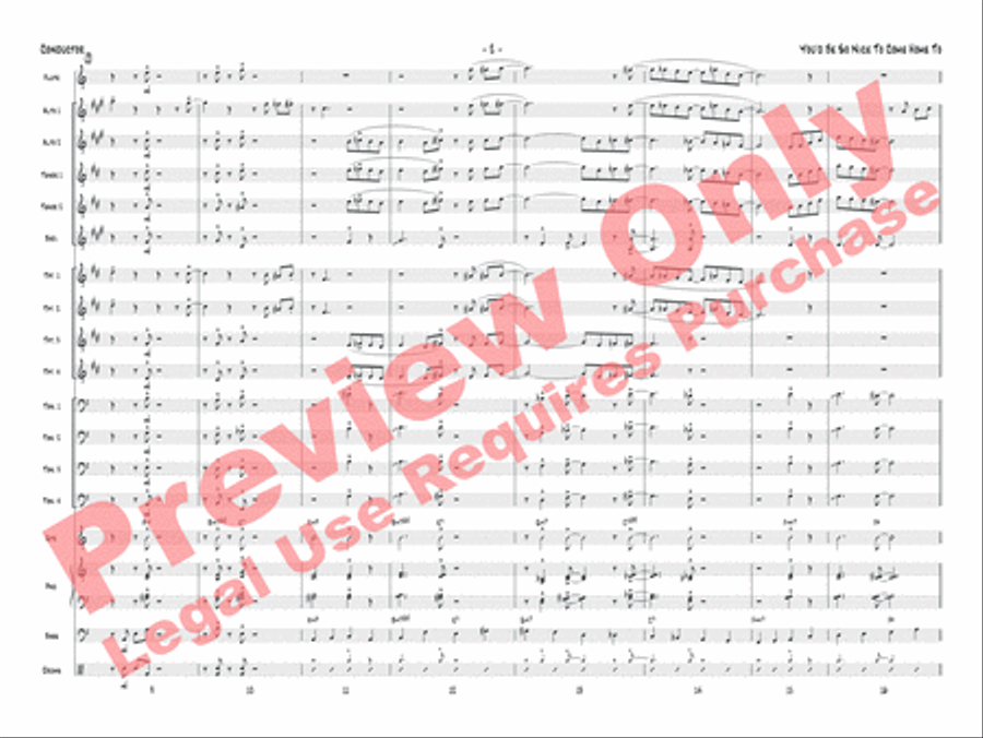 You'd Be So Nice to Come Home To Jazz Ensemble scores gallery preview page 23