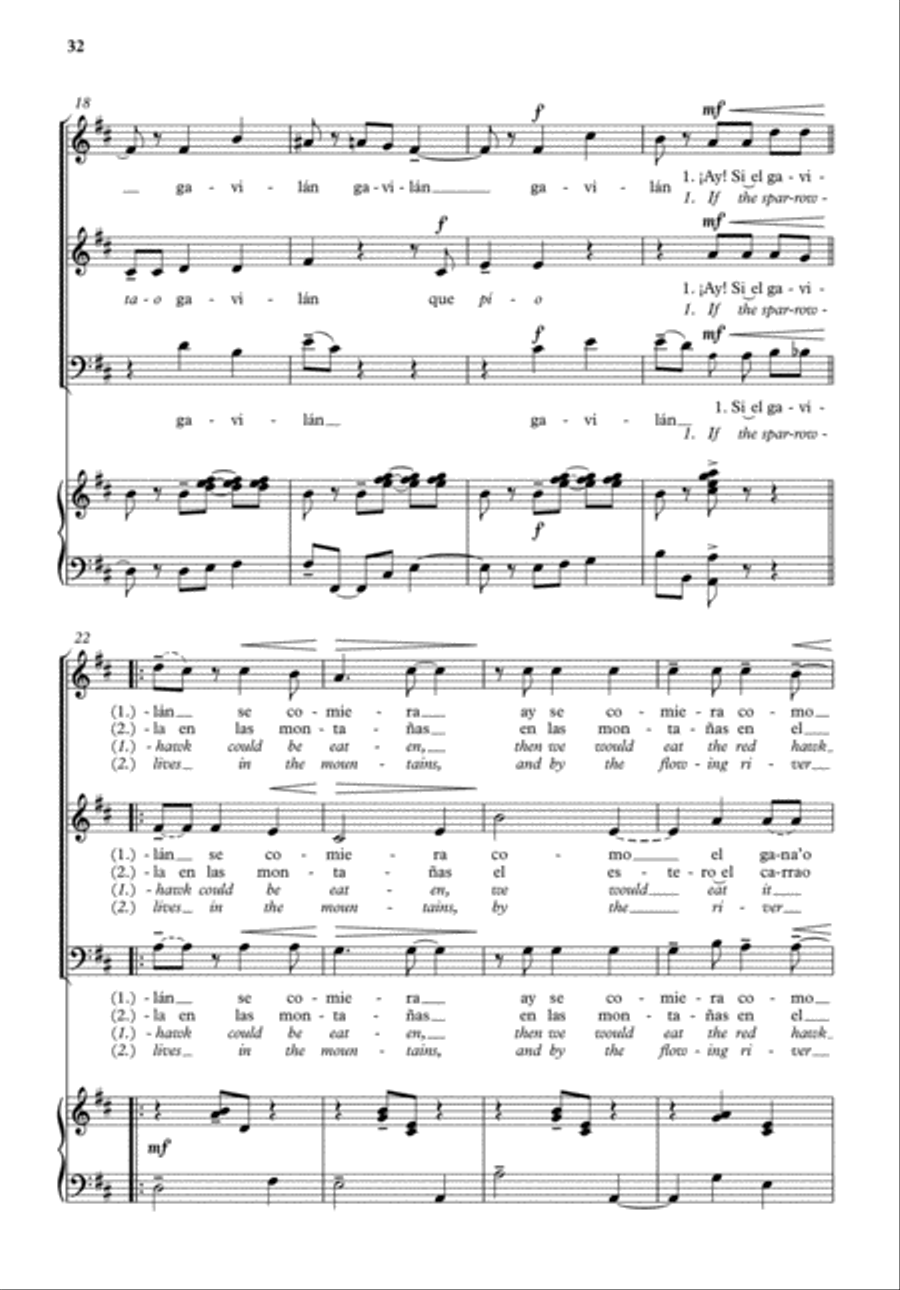 SongStream 2: An American Journey 3-Part scores gallery preview page 12