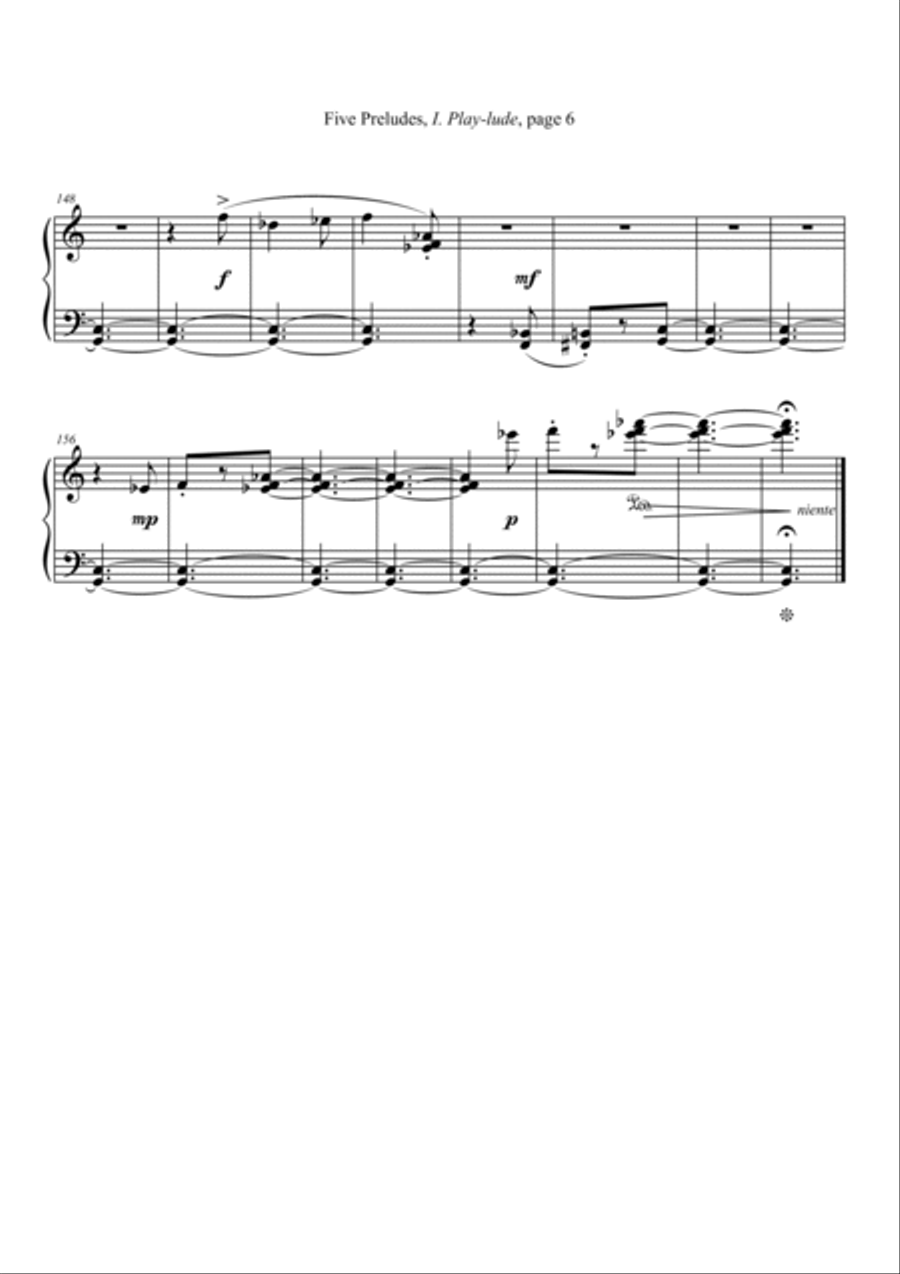 Five Preludes image number null