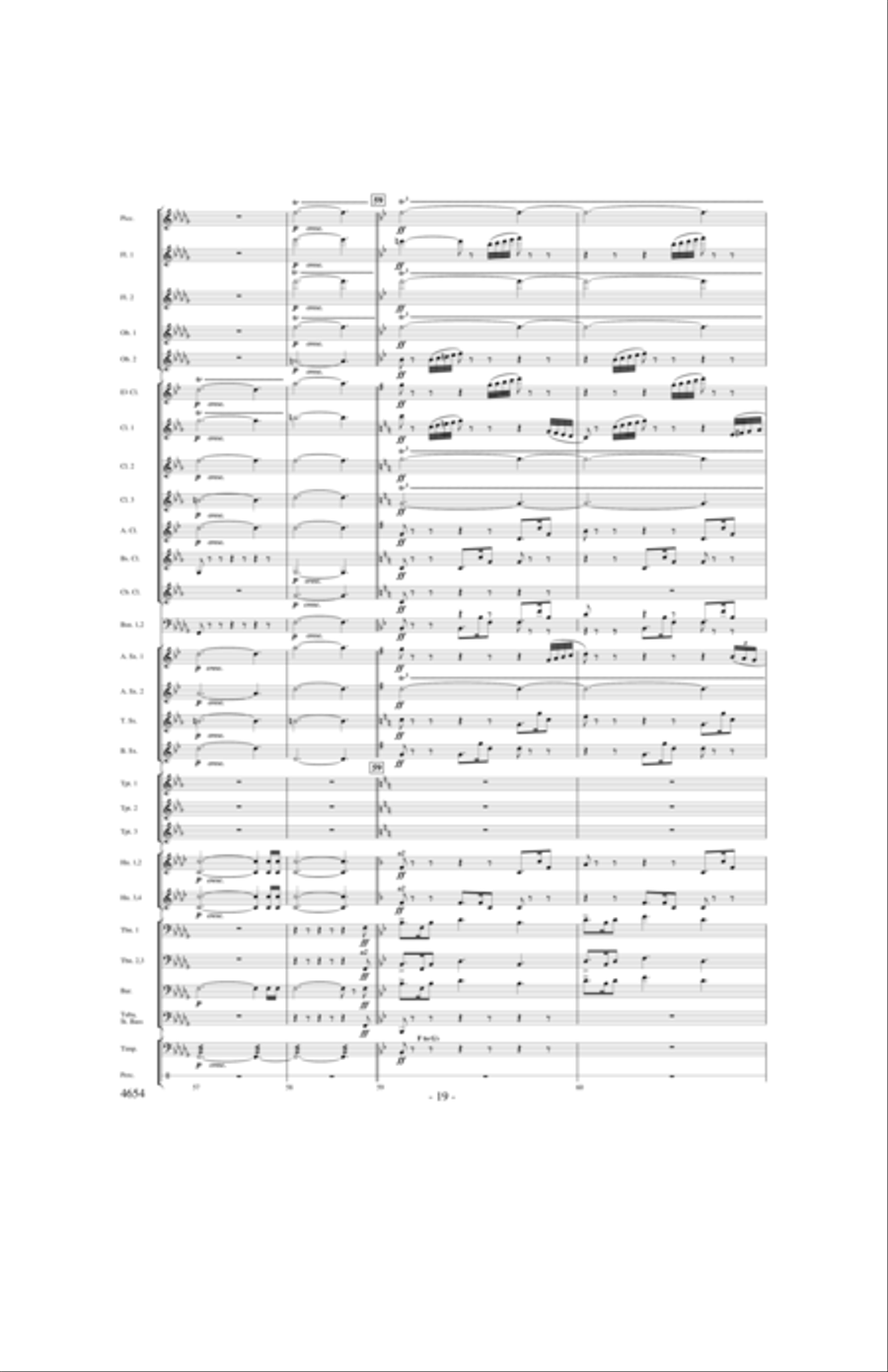 Ride of the Valkyries Concert Band scores gallery preview page 18