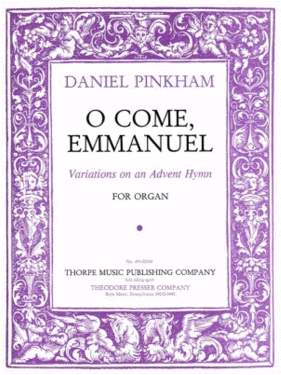O Come, Emmanuel Chamber Music scores gallery preview page 1