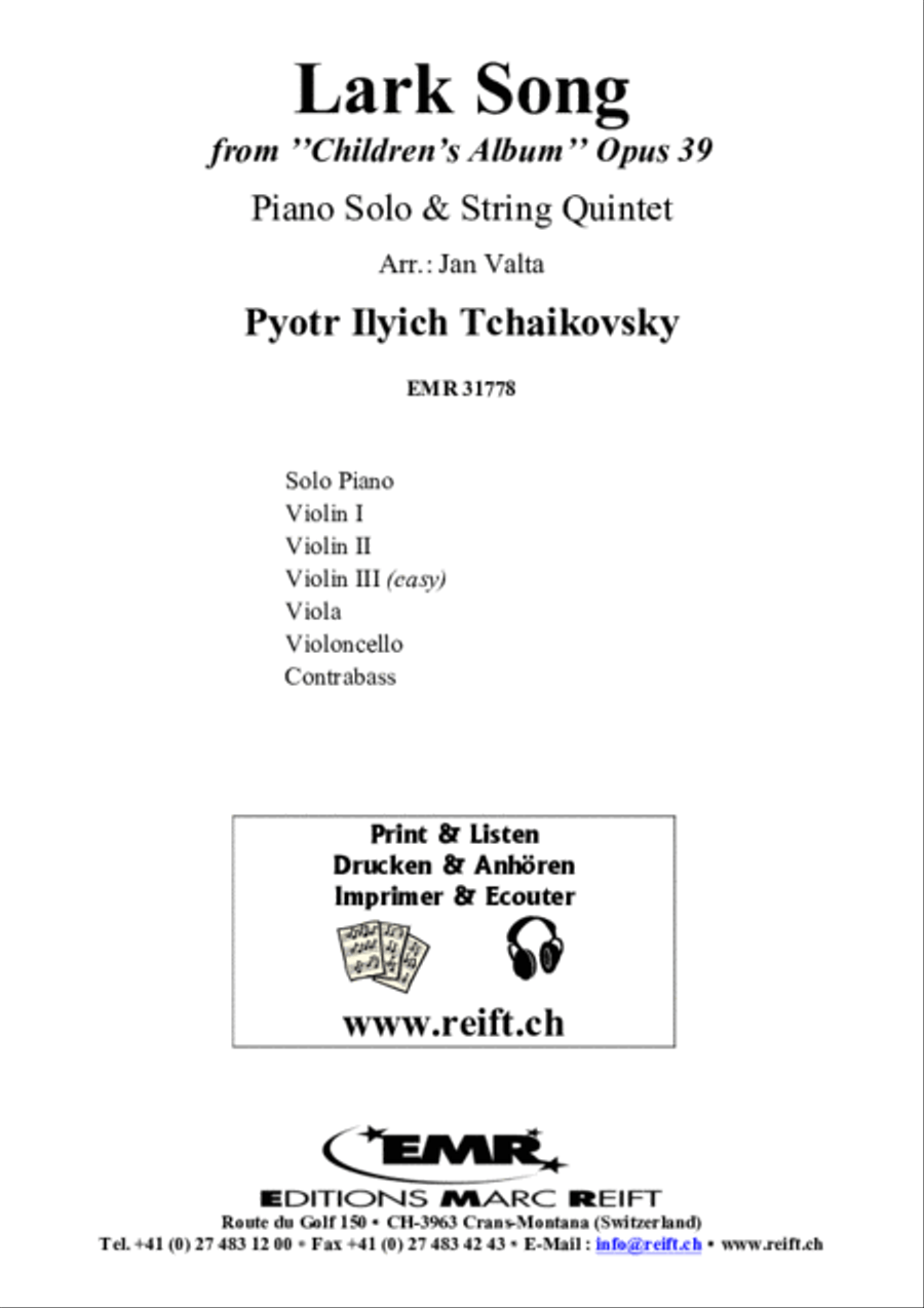 Lark Song Lark Song Piano scores gallery preview page 2