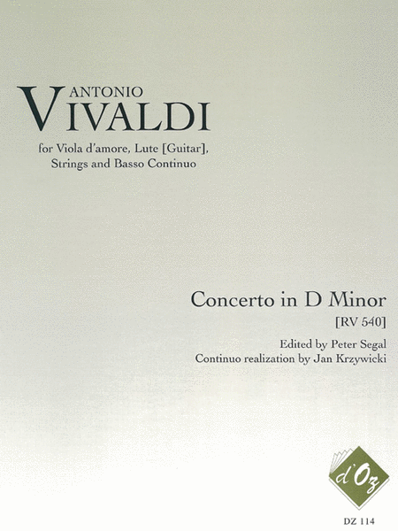 Concerto for Lute, RV 540 (2 livres)