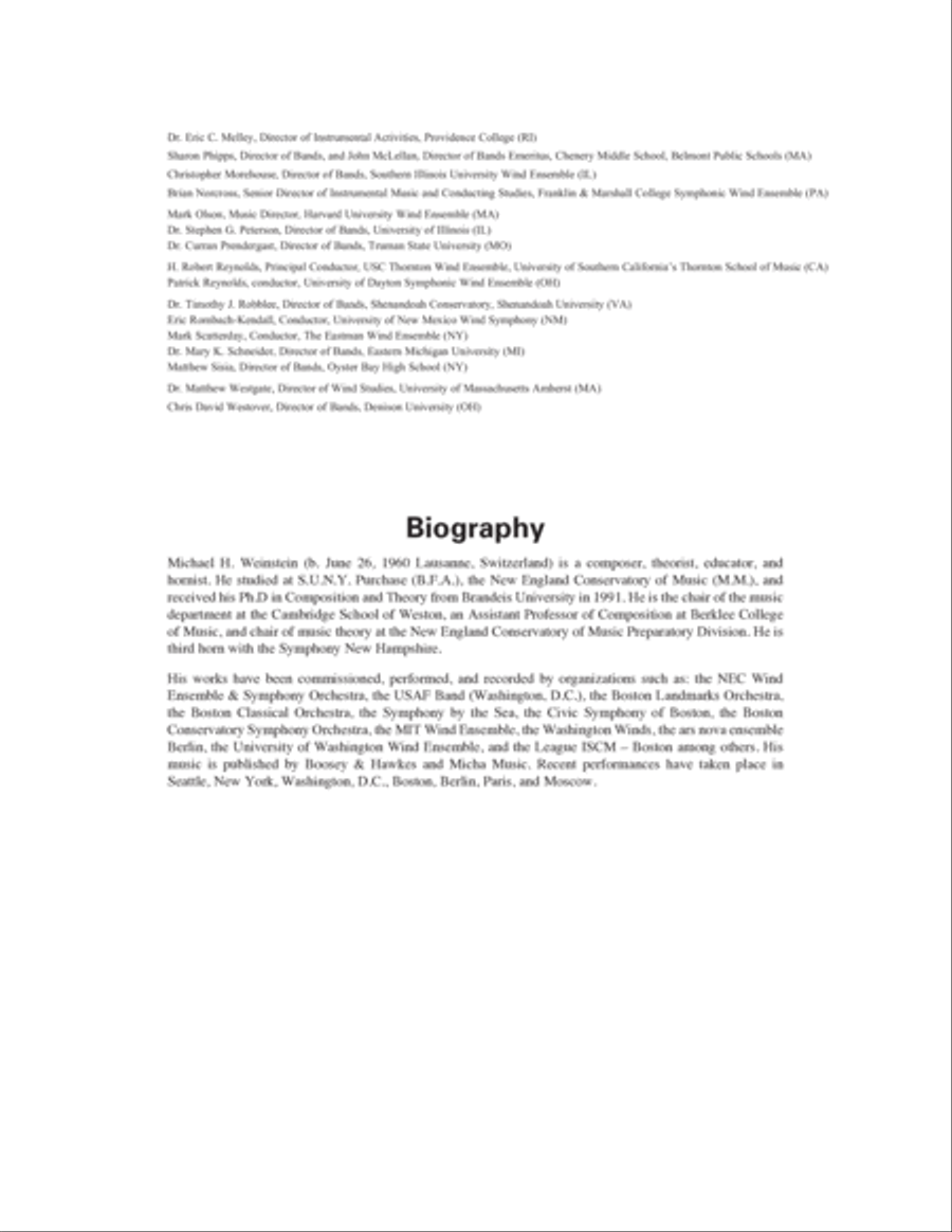 Neapolitan Ode - Conductor Score (Full Score) Concert Band scores gallery preview page 3