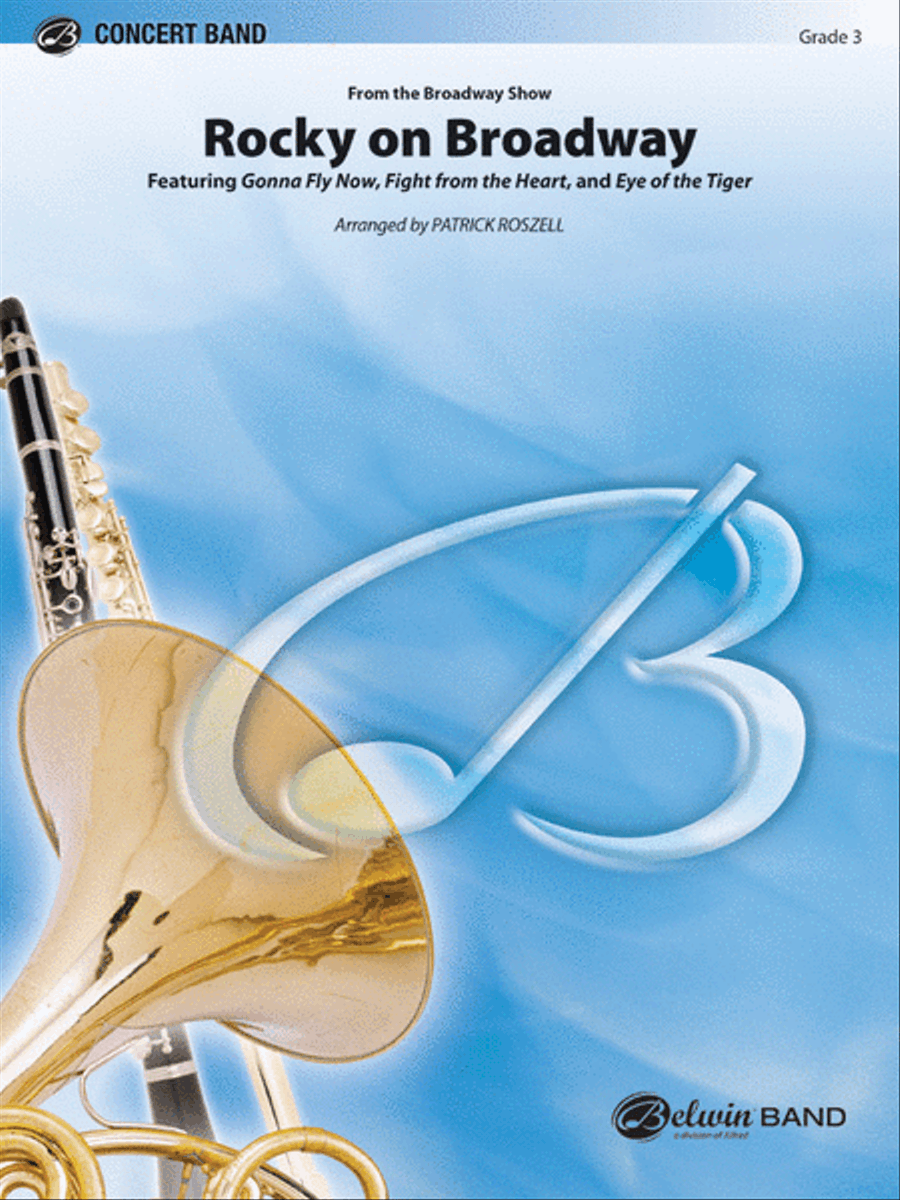 Rocky on Broadway Rocky on Broadway Concert Band scores gallery preview page 1