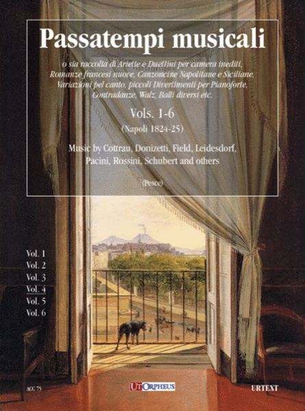 Passatempi Musicali - Vols. 1-6 (Naples 1824-25). Music by Cottrau, Donizetti, Field, Leidesdorf, Pacini, Rossini, Schubert and others - Vol. 4