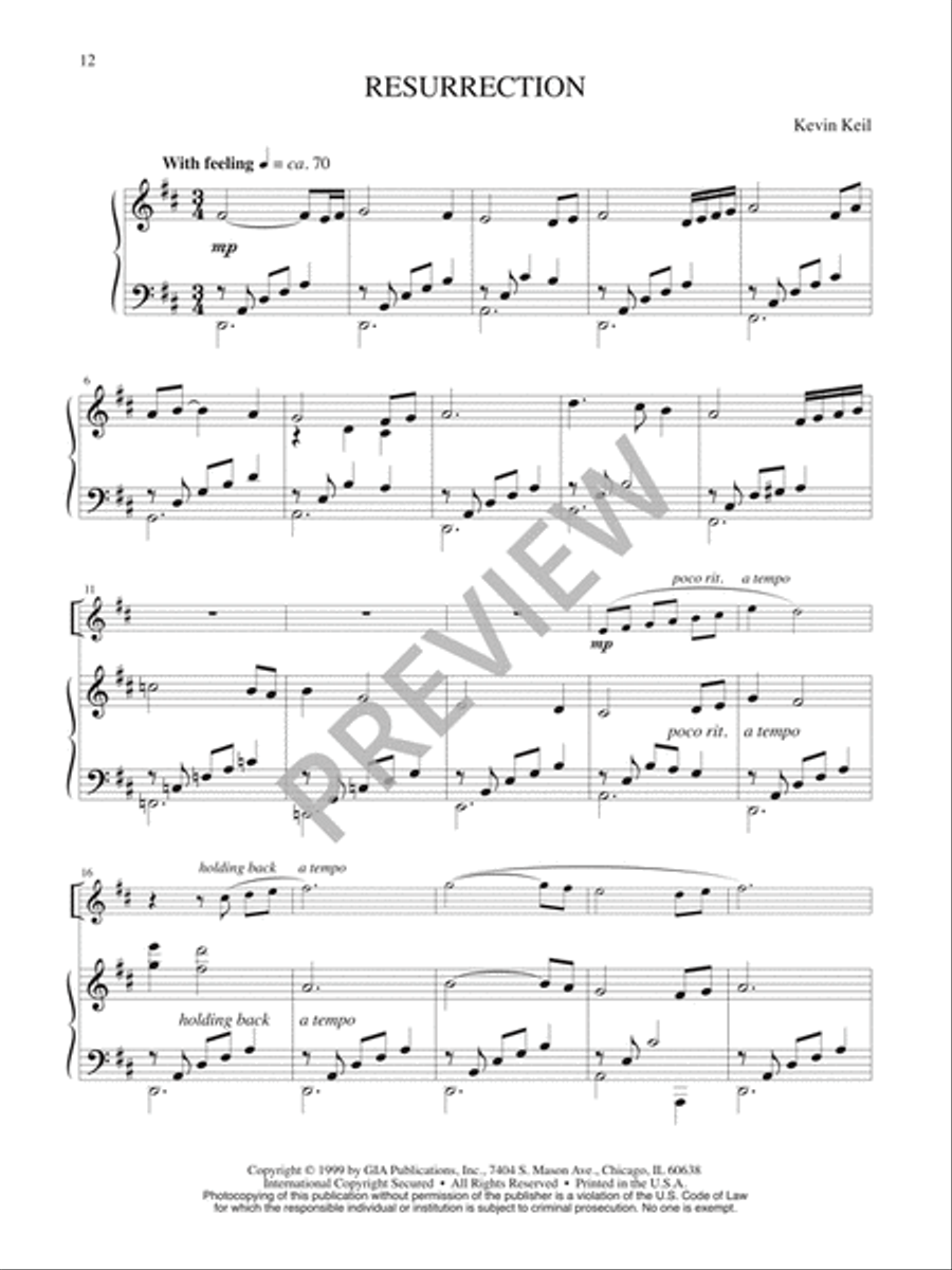 The Peace of Christ The Peace of Christ Piano scores gallery preview page 14