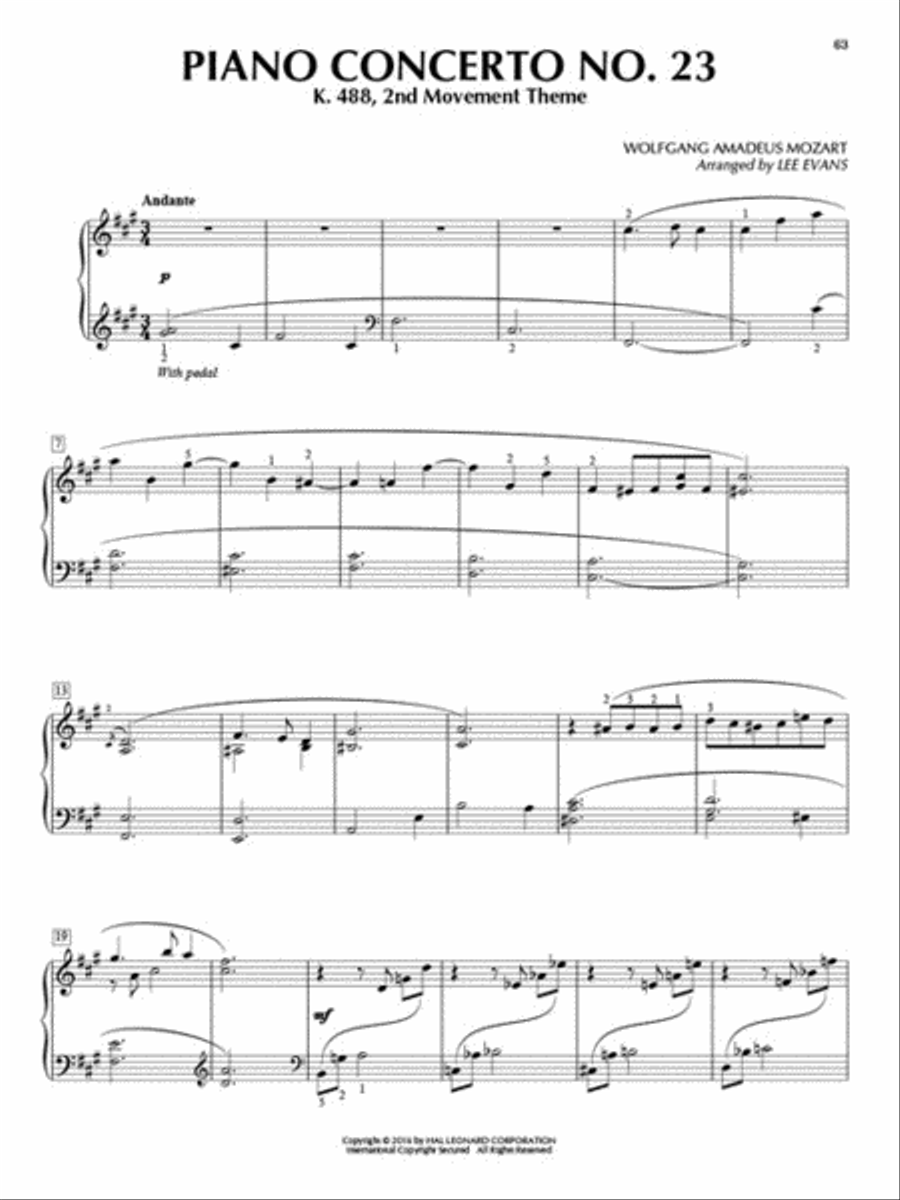 Classics with a Touch of Jazz Piano Solo scores gallery preview page 4
