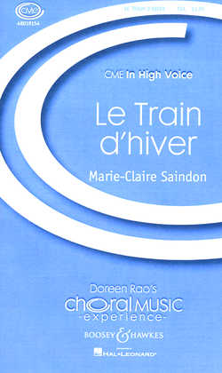 Book cover for Le Train d'Hiver (Winter Train)