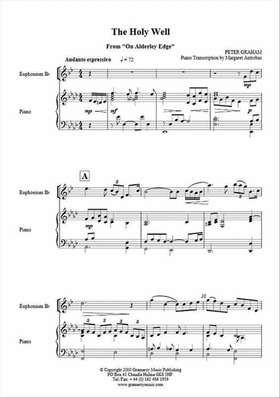 The Holy Well Brass Band scores gallery preview page 2