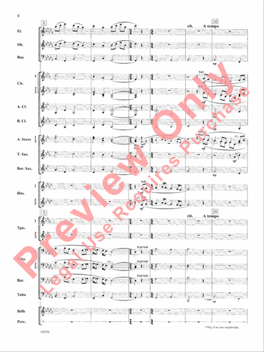 Two Irish Sketches Two Irish Sketches Concert Band scores gallery preview page 5