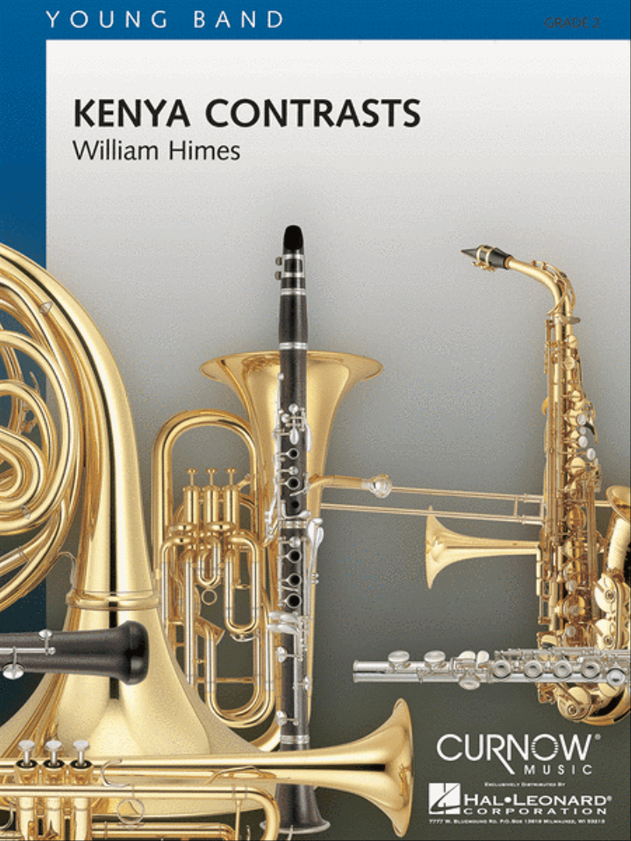 Kenya Contrasts Kenya Contrasts Concert Band scores gallery preview page 1