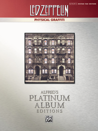 Book cover for Led Zeppelin -- Physical Graffiti Platinum Guitar