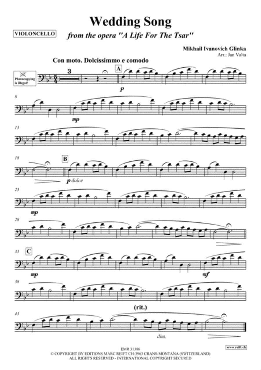 Wedding Song Wedding Song Piano Accompaniment scores gallery preview page 2