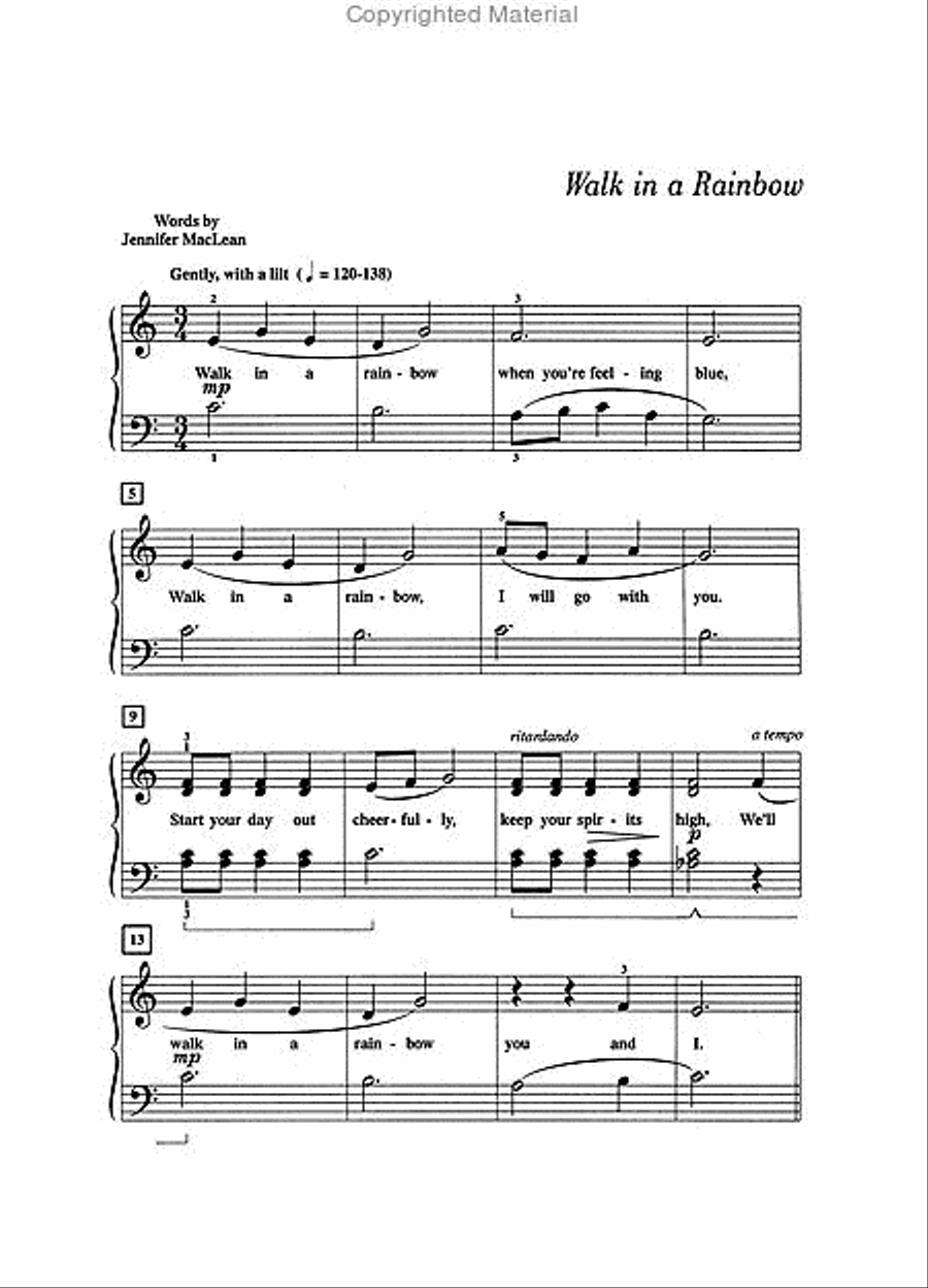Once Upon a Rainbow - Book 2 Piano Method scores gallery preview page 2