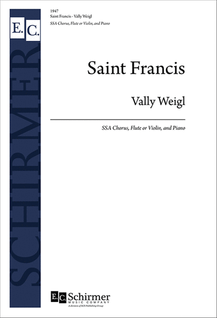St. Francis St. Francis SSA scores gallery preview page 1