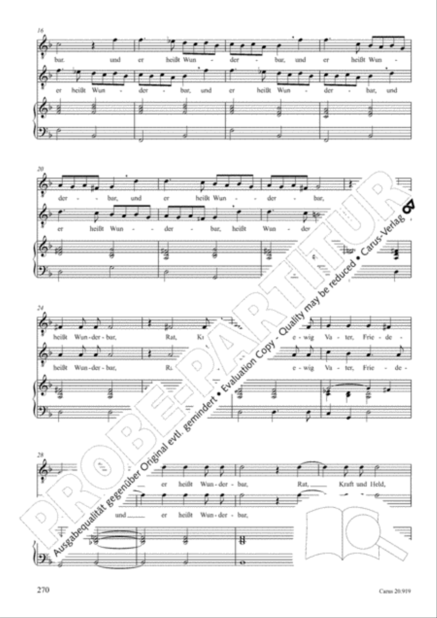 Opera varia I. Works with 1-7 parts (Complete edition, vol. 19) [Werke mit 1-7 obligaten Stimmen] Score scores gallery preview page 327