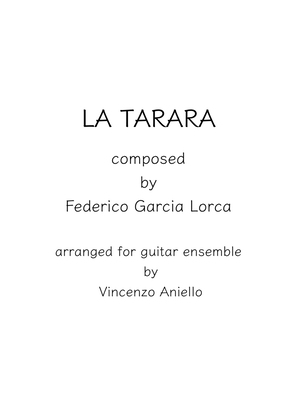 Book cover for La Tarara - Score Only