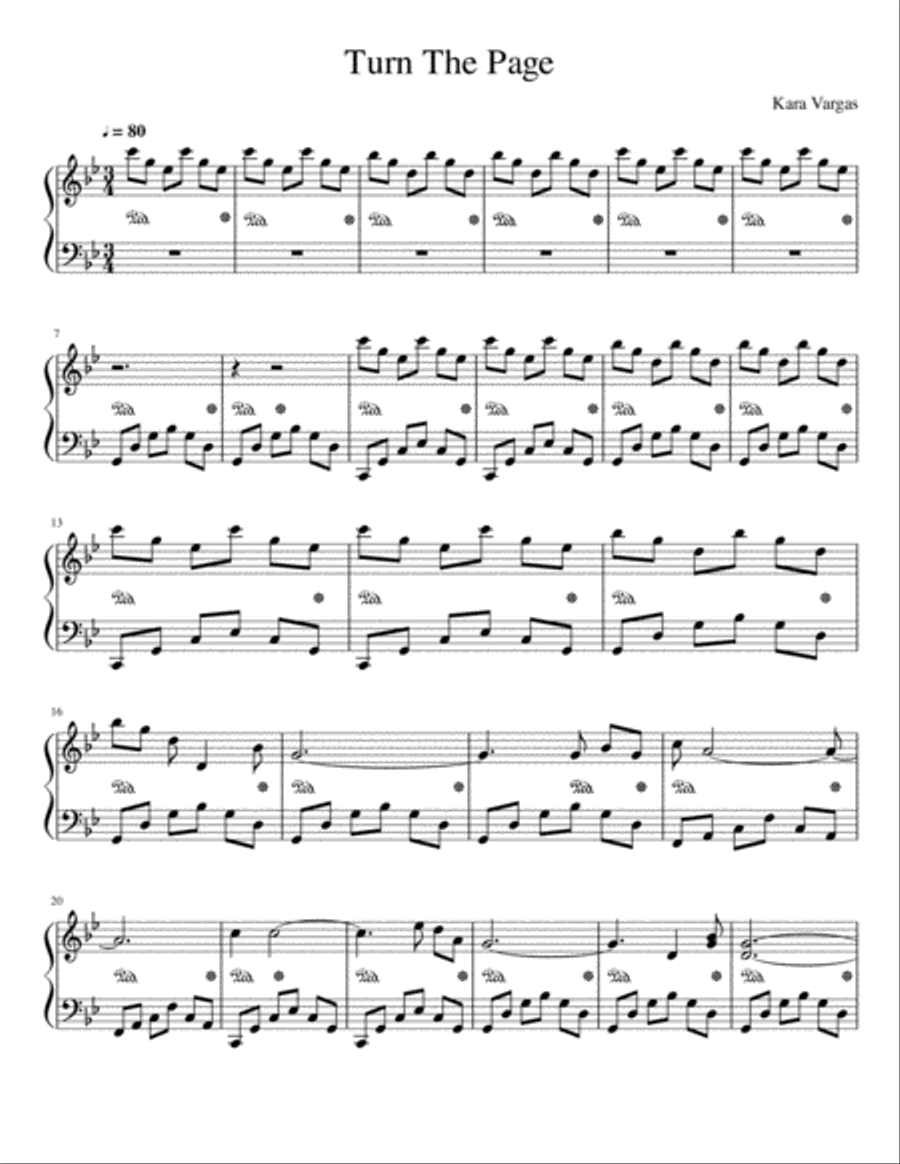 Turn The Page Piano Method scores gallery preview page 1