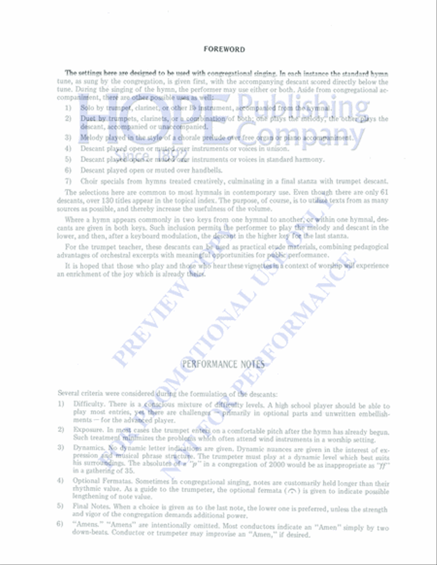 61 Trumpet Hymns and Descants, Vol. 2 Trumpet Solo scores gallery preview page 3