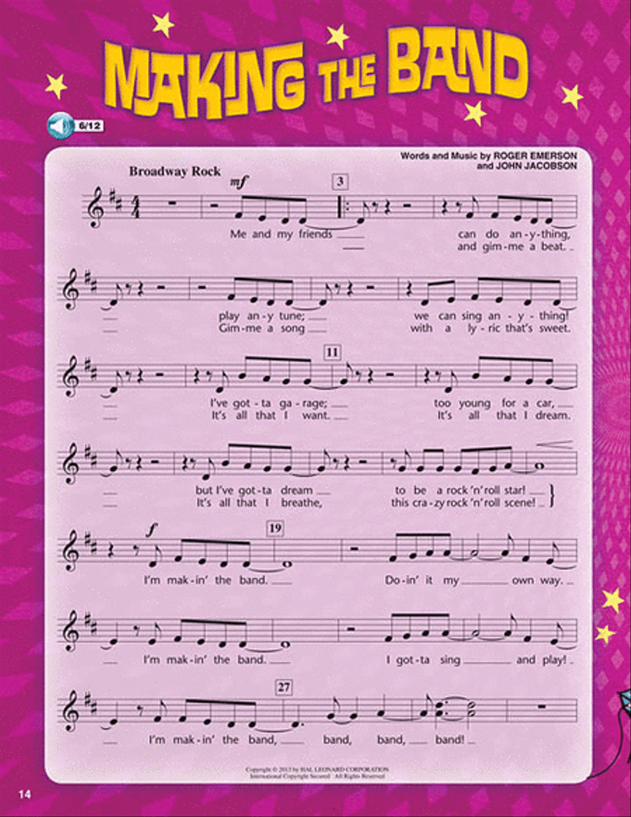 Making the Band Choir scores gallery preview page 2