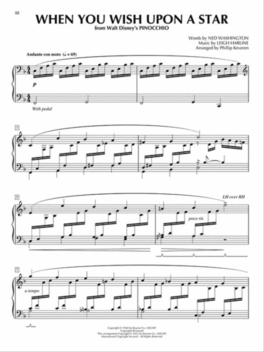 More Disney Songs for Classical Piano Piano Solo scores gallery preview page 5
