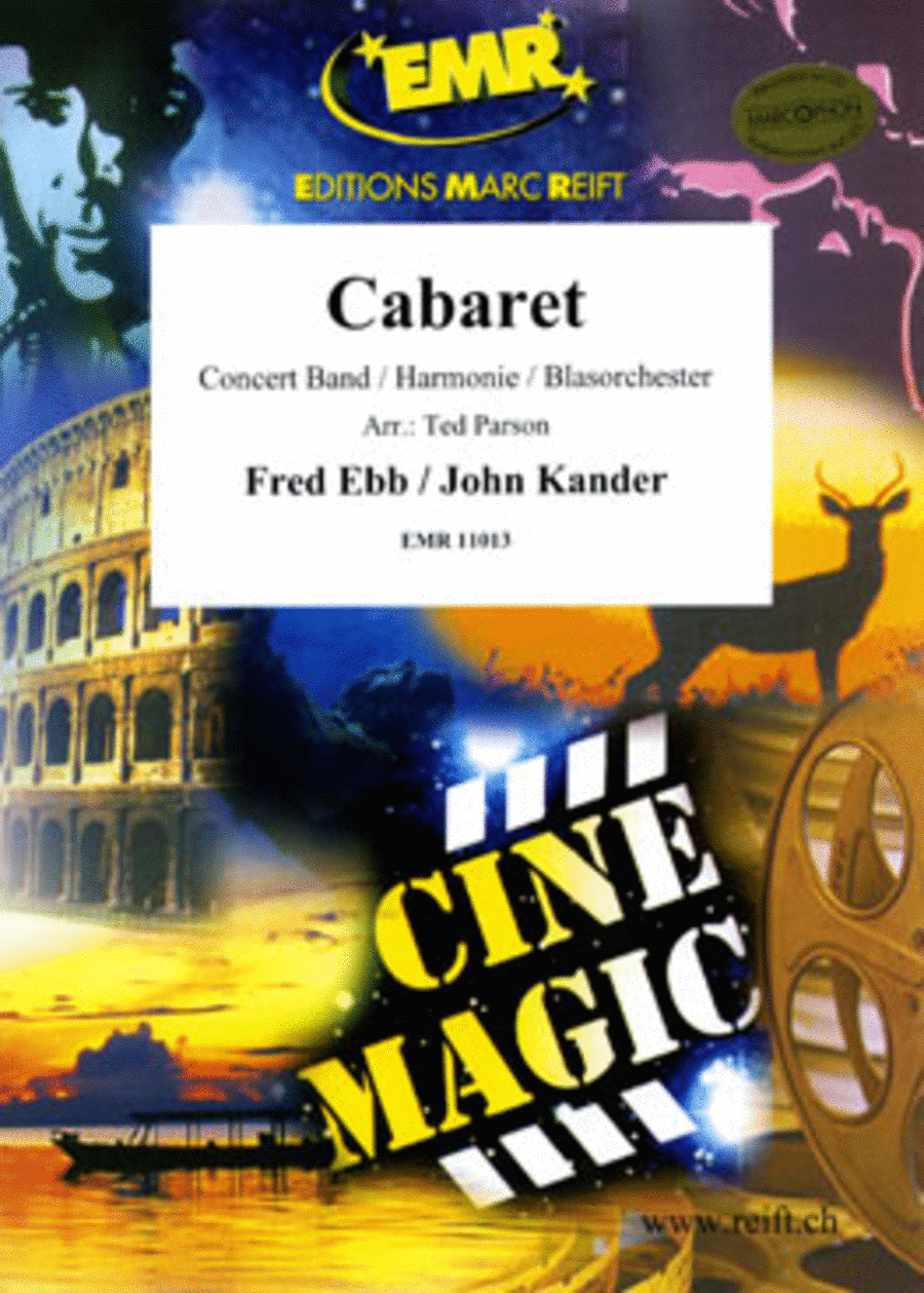 Cabaret Concert Band scores gallery preview page 1