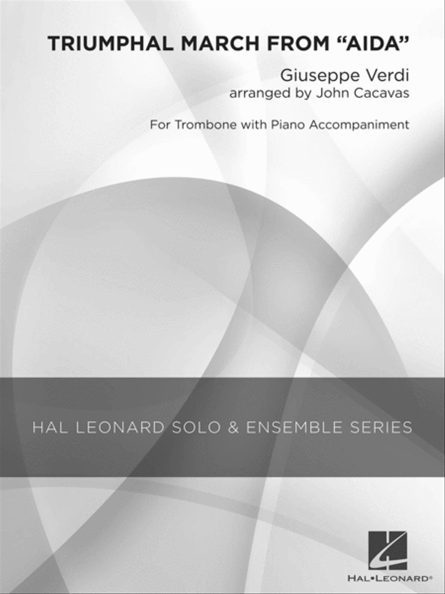 Triumphal March from Aida Trombone Solo scores gallery preview page 1